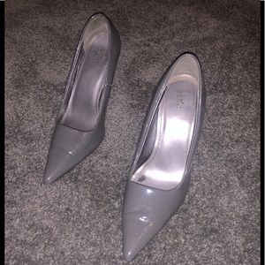 Gray Pumps